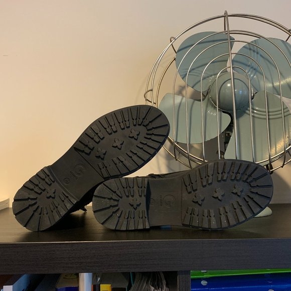 Nearly New (Only Worn Once) G by Guess Edgy-Inspired Granted Lace-Up Combat Boot - Picture 5 of 16